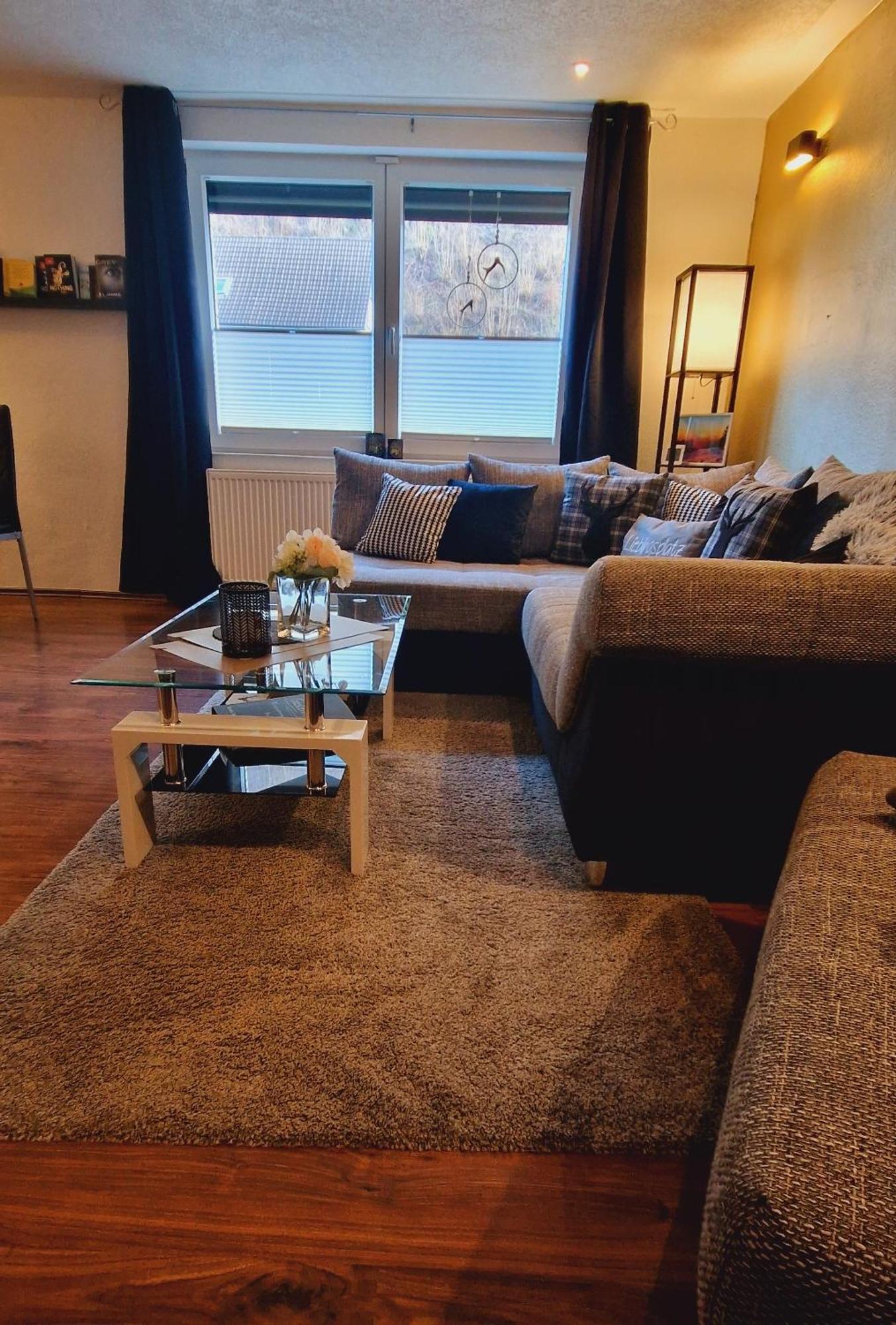 Ferienwohnung Schwarzer Hirsch Wieda Bagian luar foto