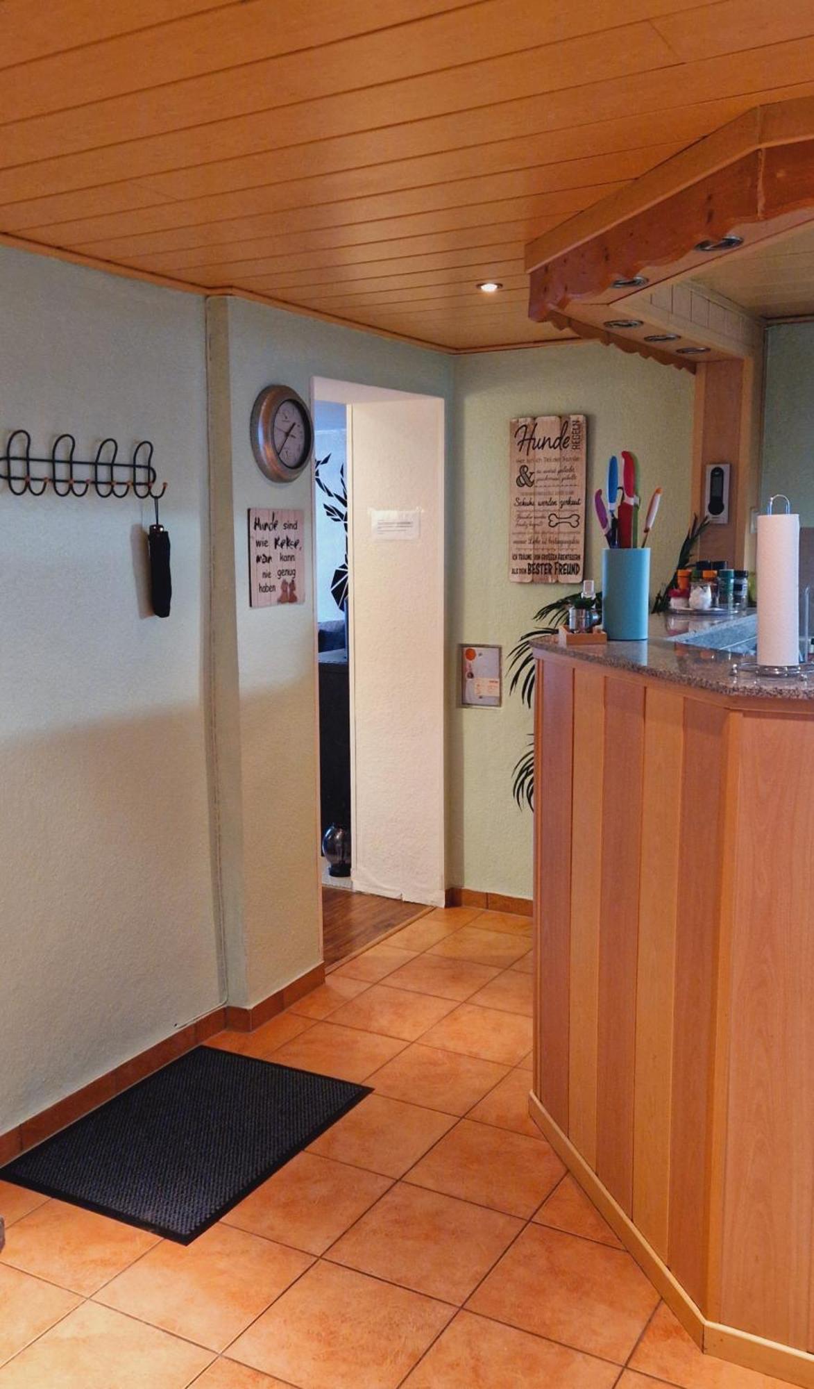 Ferienwohnung Schwarzer Hirsch Wieda Bagian luar foto