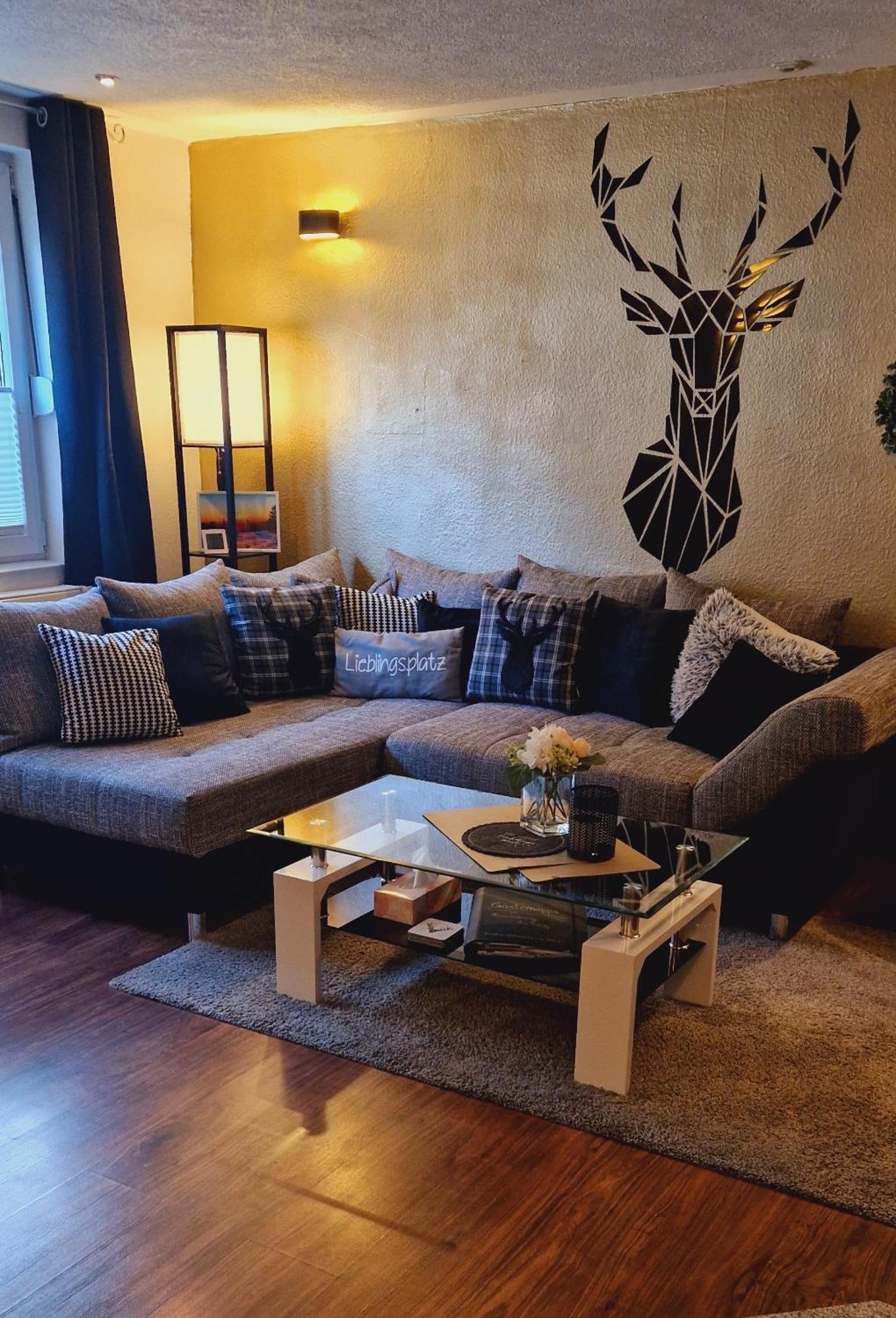 Ferienwohnung Schwarzer Hirsch Wieda Bagian luar foto